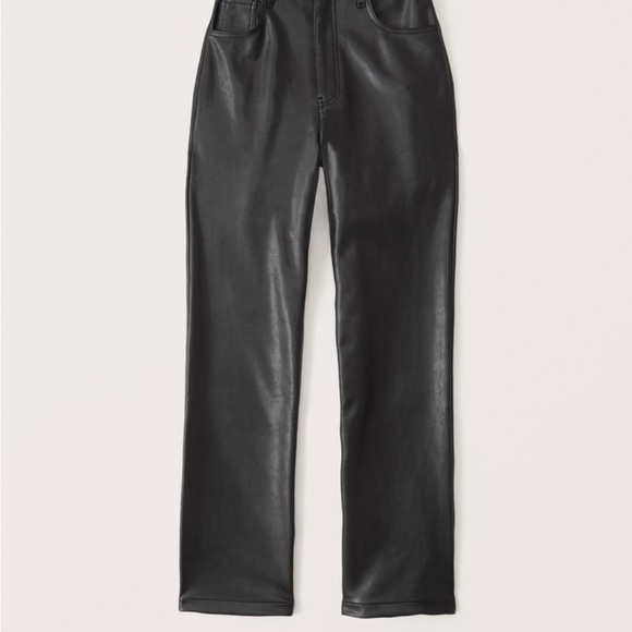 Abercrombie leather pants - Picture 5 of 5
